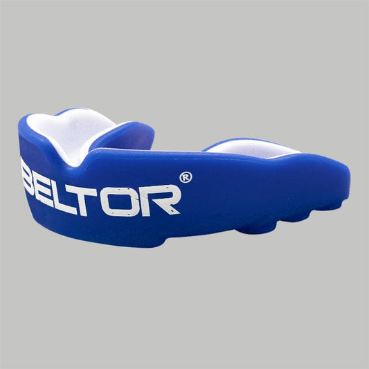 Beltor Akcesoria dla fanów sportu Niebiesko - Biały Ochraniacz szczęki Four BELTOR