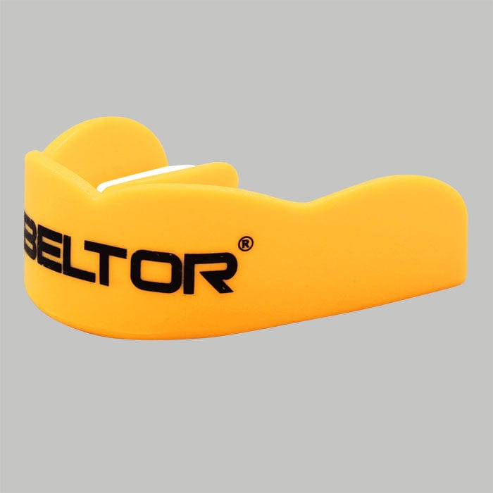 Beltor Akcesoria dla fanów sportu Żółto - Biały Ochraniacz szczęki Four BELTOR