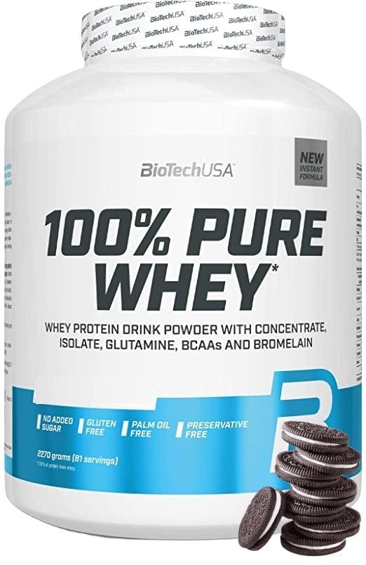 BioTech USA Bialko Black Biscuit / 2270 g 100% Pure Whey - BioTech USA