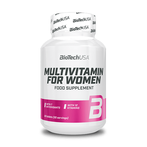 BioTech USA witaminy Tabletki Multivitamin For Women - BioTech USA 60 tabletek
