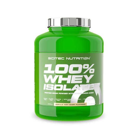 Scitec Nutrition bialko 100% WHEY ISOLATE 2 KG Vanilla Very Berry Flavored Scitec
