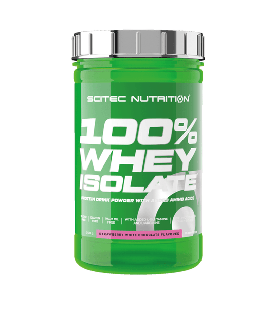 Scitec Nutrition bialko 100% WHEY ISOLATE SCITEC NUTRITION 700g Strawberry White Chocolate