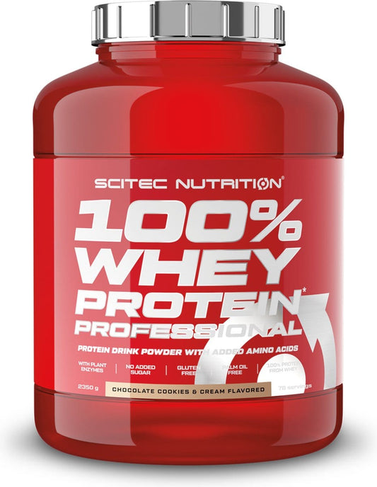 Scitec Nutrition bialko 100% WHEY PROTEIN PROFESSIONAL 2,35 KG Chocolate-Cookies&Cream